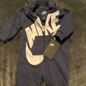 Navy blue Nike jumpsuit